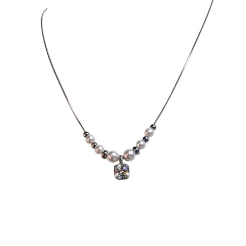 Collana donna perle - collana,