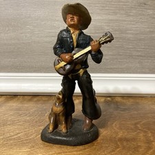 Figura cowboy fatta a mano