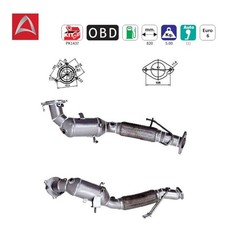 Catalizzatore per FORD Kuga II