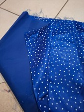 LOTTO 3  PEZZI DI RASO LUDIDO