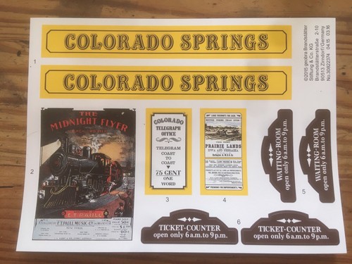 Playmobil western gare - *,