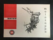 BROCHURE MOTOM MOTOZAPPA 