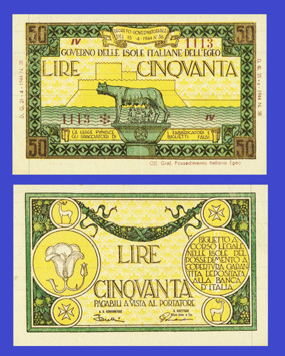Italia lire 1944 uk - italia,