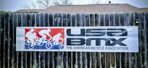 Banner bmx usa x30 vintage - banner,