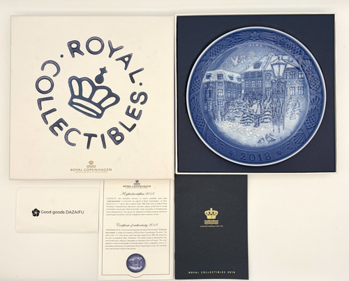 Piatto royal copenhagen anno - piatto,