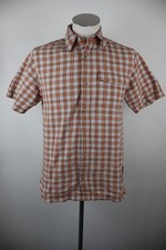 COLUMBIA CAMICIA UOMO TG. M MAN CASUAL SPORTSWEAR VINTAGE SHIRT NYLON