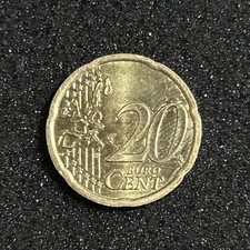 Moneta Euro 2002 Italia 20
