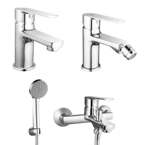 Set miscelatori lavabo - bidet, e