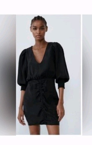 Abito minidress zara - abito, nero