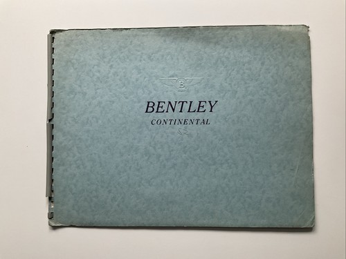 Brochure vendita bentley s2 - bentley,