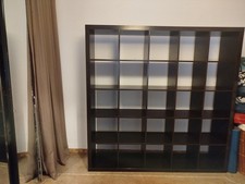 libreria kallax ikea colore nero