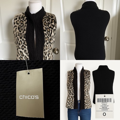 Gilet maglione pelliccia