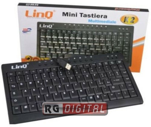 Mini tastiera usb multimediale - usb,