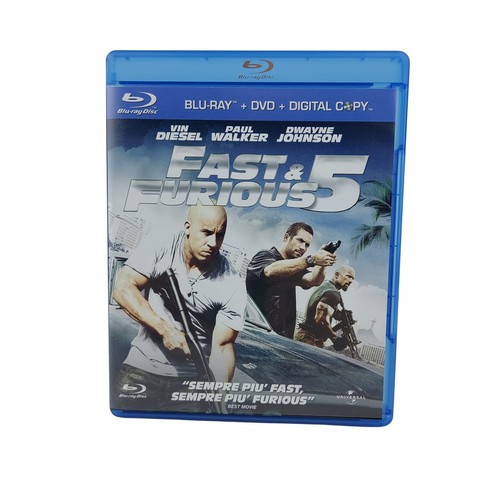 Fast furious blu ray - 5, +