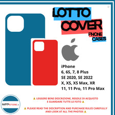 Lotto 130 cover iPhone 6, 6S, 7+, 8+, X, XR, XS, XS Max, 11+, 11+ Max, SE 20/22