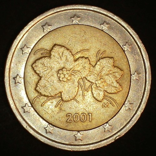 Moneda euros de finlandia - 2,