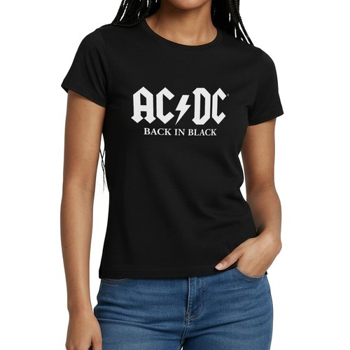 Shirt donna back in - t-shirt, ac/dc