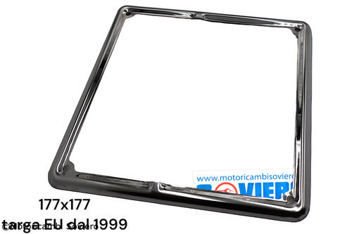Cornice targa ferro - cornice,