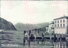 g477 cartolina provincia di brescia iseo il lungolago