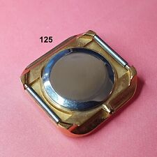 cassa orologio cassa 29,7 x 29,7 mm watch old case back stainless steel vintage