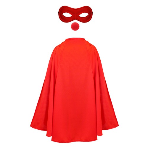 Costume supereroe naso rosso - supereroe,