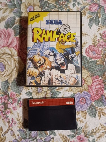 Rampage sega master - sega, system
