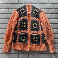 Cardigan nonna quadrato