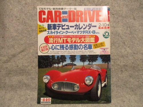 Magazine car and driver 2003 - car,