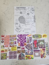 Adesivi Istruzioni TMNT