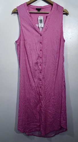 Abito righe rosa bianco - righe,