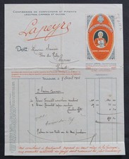 Fattura TOULOUSE 1928 LAPEYRE