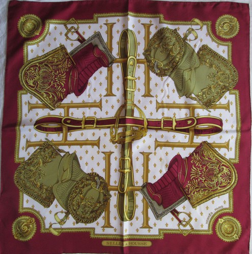 Sciarpa hermès foulard - hermÈs, ""foulard"