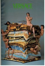  PUBBLICITA' ORIGINALE VINTAGE DEL 1996-VERSACE LO STILE CASA