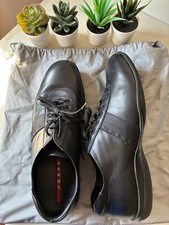 Scarpe Prada uomo pelle nera
