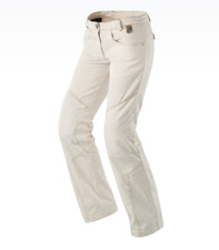 PANTALONE IN TESSUTO IVORY