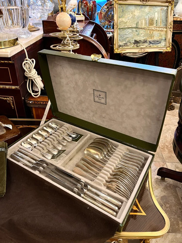 Christofle set posate argento - posate,