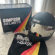 Casco SIMPSON 57 cm Nero M30