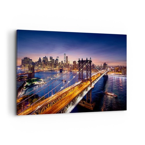 Quadro tela 100x70cm usa - su,