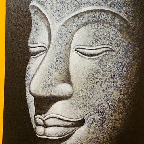 Buddha dipinto tela quadro - tela,