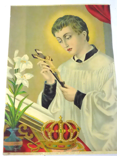 Stampa religiosa san luigi - stampa,