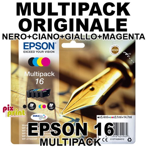 Multipack epson colori - 16, 4