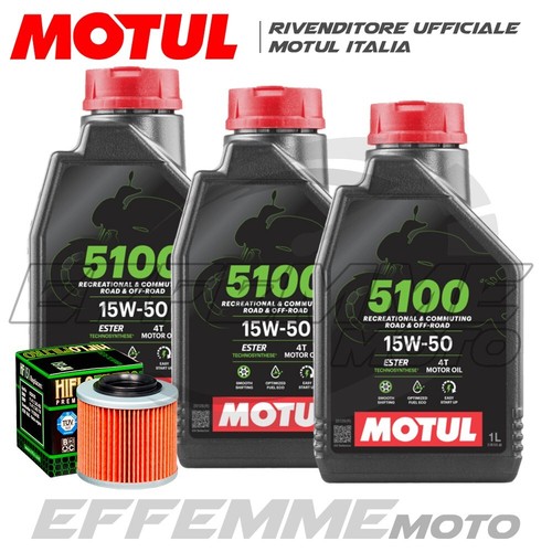 Litri olio motul 5100 15w50 - 3,