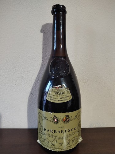 Vino barbaresco anno 1964 - vino,