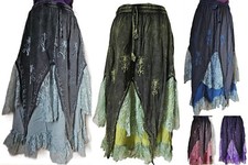 Gonna in pizzo fatta a mano