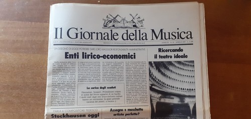 Giornale della musica - giornale,