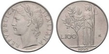 Monete 100 lire minerva - monete,