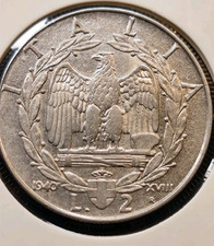 Italia 2 Lire 1940-Victor