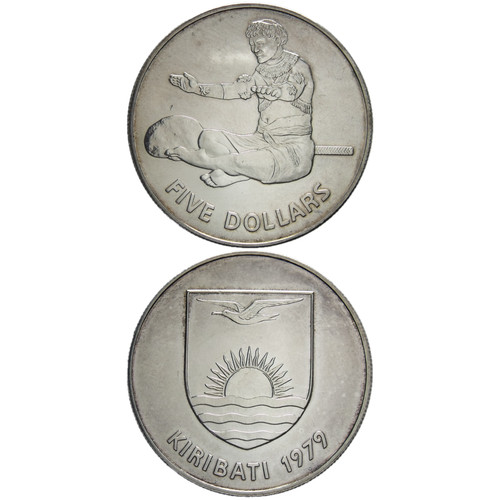 Kiribati dollari 1979 - kiribati, 5