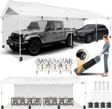 Carport 10x30 pop - up, tettoia