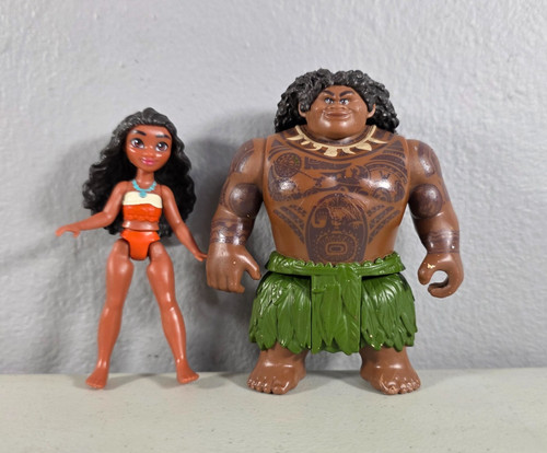 Lotto figurine disney moana - lotto,